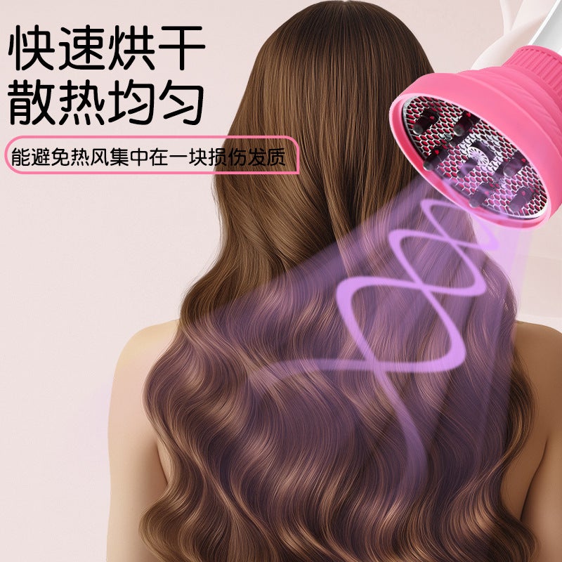 Premium Hair Dryer Dragon Roll Silicone Wind Cover Curly Hair Large Interface Retractable Drying Dryer Hair Dryer Drying Cover - Image 3